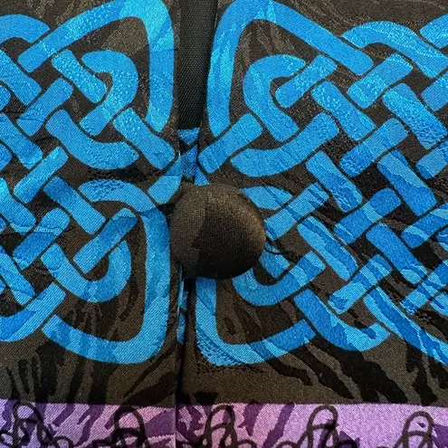 Vintage Lillie Rubin 100% Silk Art To Wear 80’s Blazer Jacket Size 8 Medium M Purple