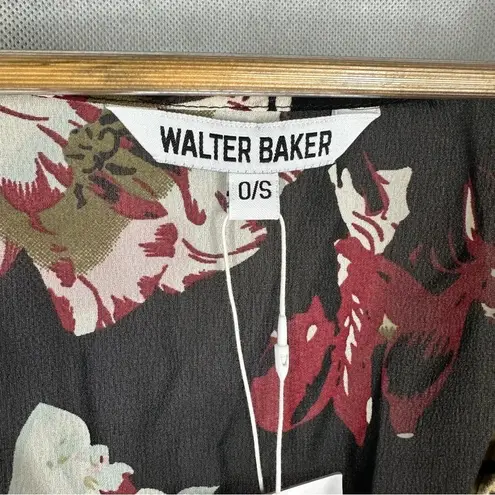 Walter Baker Tulum Tropical Print Caftan Beach Cover up One size