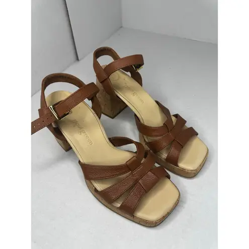Paul Green Classic Tan Neutral Tina fisherman sandal Women's UK 4.5/ US 7