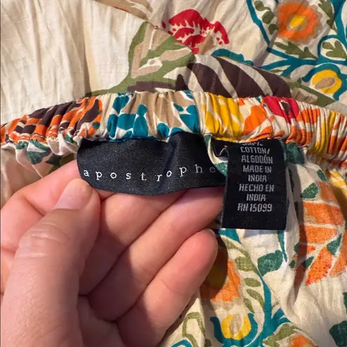 Apostrophe Multicolor Maxi Skirt . Size M