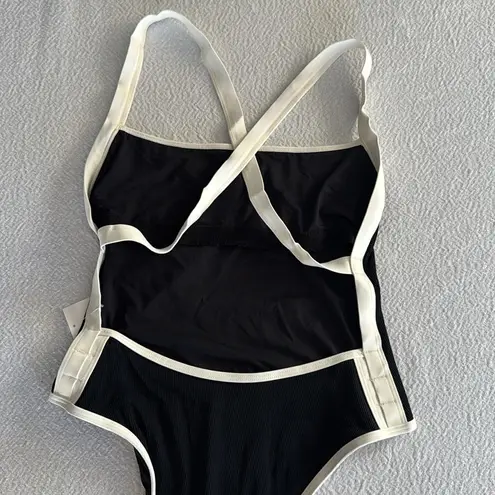 l*space L* Ribbed Baewatch One Piece Swimsuit, Size Small , $194