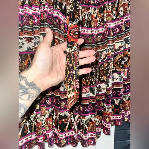 Diane Von Furstenberg NWT  100% Silk Pleated Sequence Skirt $425 MSRP