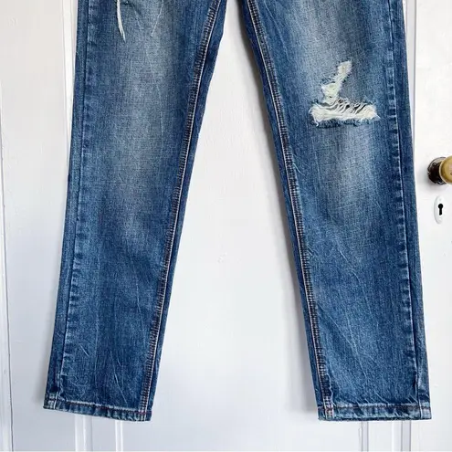 Denim Colab • #3A10 Byron Boyfriend jeans loose fit straight distressed faded - Image 7