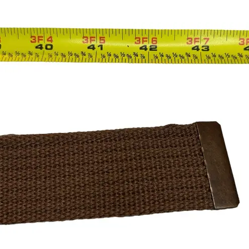 Chocolate Brown Sequin Embellished Women's Studded Belt 43” | Y2K Era NWOT