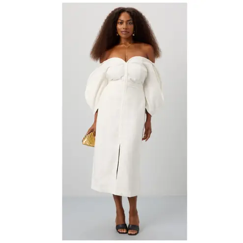 Mara Hoffman NWT Ivory Leonara Dress Size 2