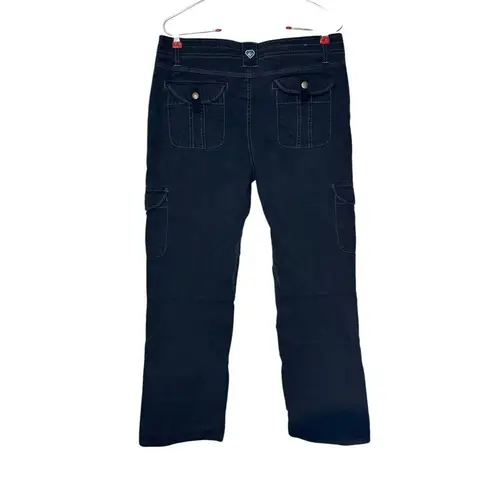 Kuhl Women's Pants Kultivatr Cargo Crop Outdoor Capri Straight Fit Navy Sz. 10