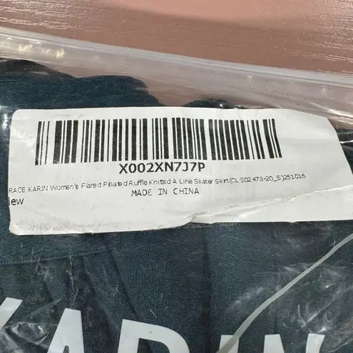 Grace Karin Women High Elastic Waist Pleated Chiffon Skirt Midi Swing A-line Ski