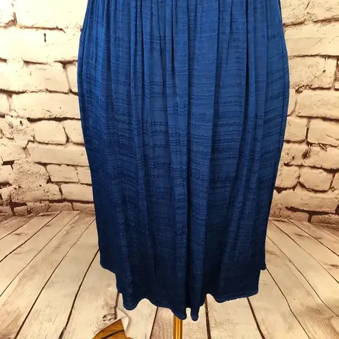 Tracy Reese Cobalt Blue Ruched Draped Dress