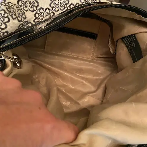 Kathy Van Zeeland Black & White Shoulder bag