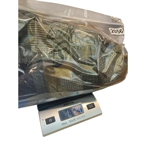 Christopher & Banks Women’s XL Tapestry Zip Up Jacket Patchwork Leaf Fall Tones Green