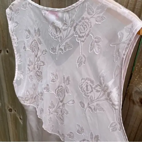 Oscar de la Renta Pink Label Baby Pink Short Satin Above Knee Gown