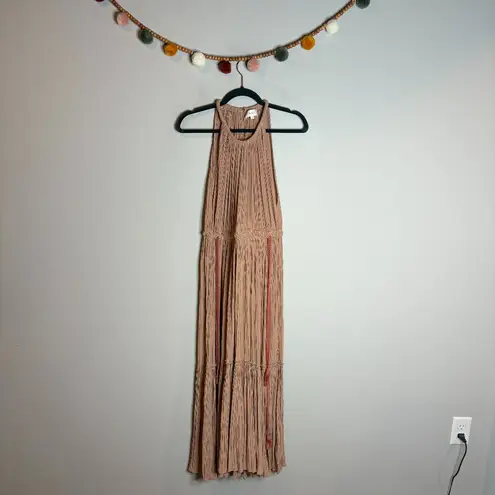 ALC Frank A.L.C. Ella Gathered Halter Maxi Dress