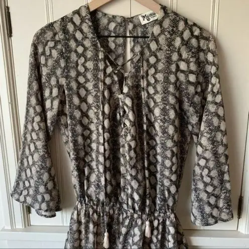 Show Me Your Mumu NWOT  Tillie Tie Romper