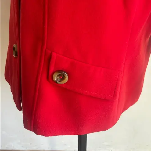R.Q.T. Red Peacoat Size 12