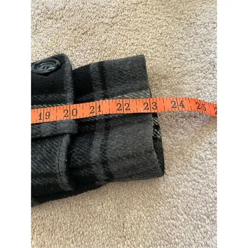 Apt. 9  Plaid Peacoat Winter Ski Snow Heavyweight Size Medium