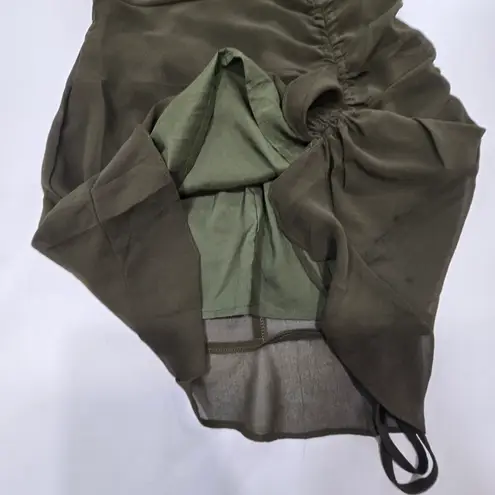 More to Come Mileva Ruched Mini Dress