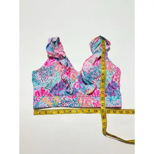 Lilly Pulitzer  Luxletic Sports Bra & Weekender Leggings Set Splashdance Large