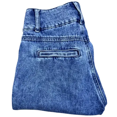 Sézane Sezane Sam Sama High Waist Pleated Tapered Denim Trouser Jeans Size 34 / US 2