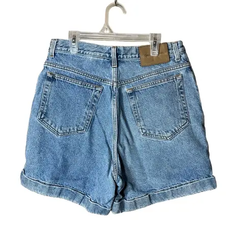 Calvin Klein Jeans Womens Size 12 Stone washed High Rise Cuffed 90s Denim Shorts