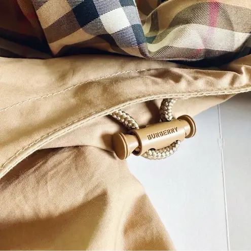 Burberry  Women’s Birley Check Hooded Jacket Archive Beige