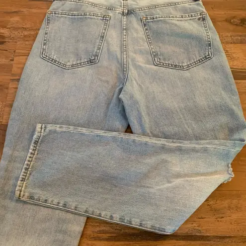 Madewell  The Perfect Vintage Crop Jeans size 27 Denim High Rise Button Fly