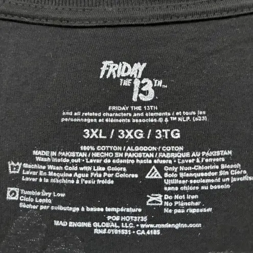 Friday the 13th Jason Voorhees Horror T-Shirt Size 3XL