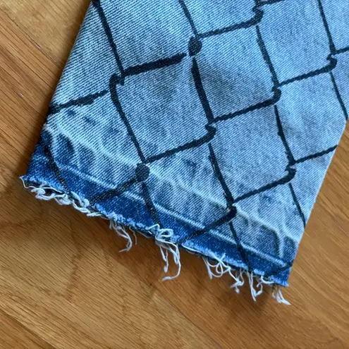 mnml Chainlink Print Jeans – Size 33 – NWT – Trendy Street Style