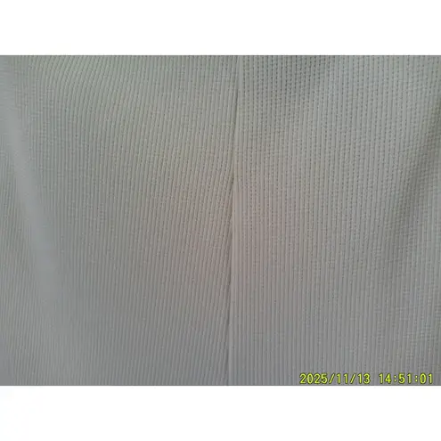 Kith NWOT New Womens Waffle Knit Jogger Sweatpants Cream Ivory White S Pockets