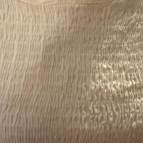 Lost + Wander Women's White Mykonos Mini Dress Size M Short Sleeve