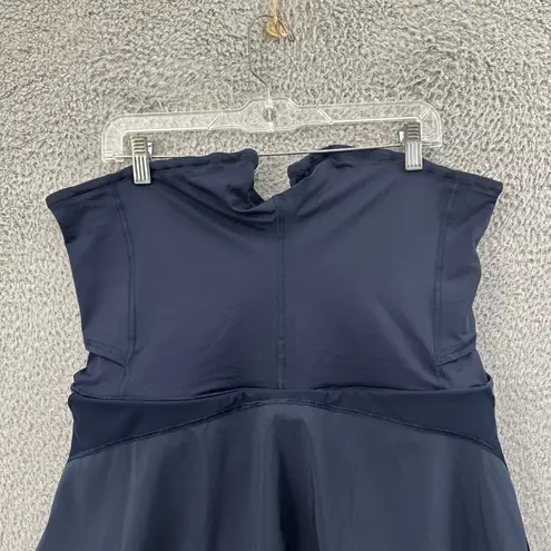 Lululemon  Play Off The Pleats Skirt Skort True Navy Athletic Athleisure Women 8