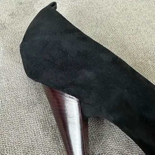 Giuseppe Zanotti Black Suede Heels