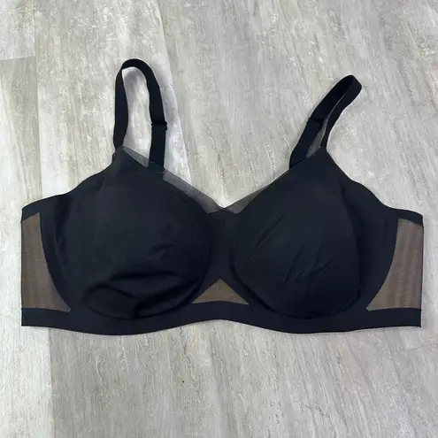 HoneyLove CrossOver Bra in Black Runway Size 42C/D