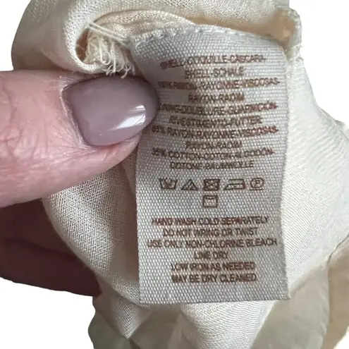 Free People  - Ruffle Me Up 3/4 Sleeve Chiffon Floral Mini Dress Sz M - Image 9