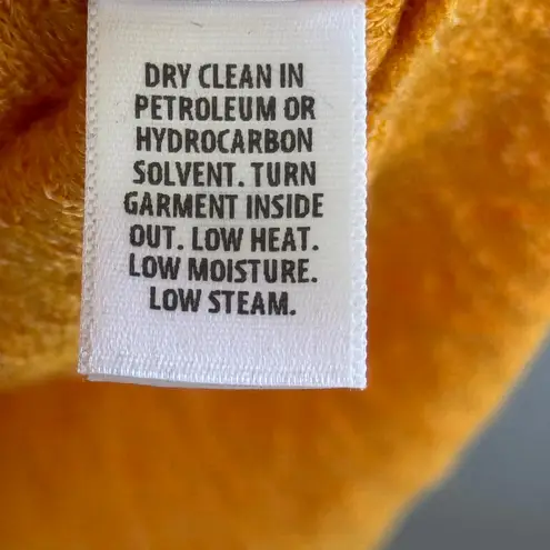 St. John Collection Caris Knit Dress Wool Blend Orange Size 10 NEW