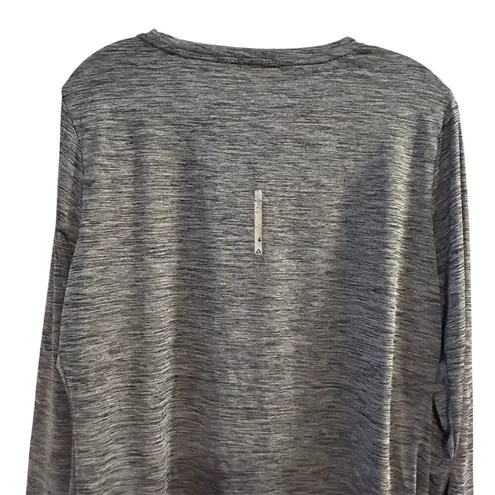 Reebok  Women's Gray Long Sleeve T-Shirt Size L Casual Fall Top thumbnail 8