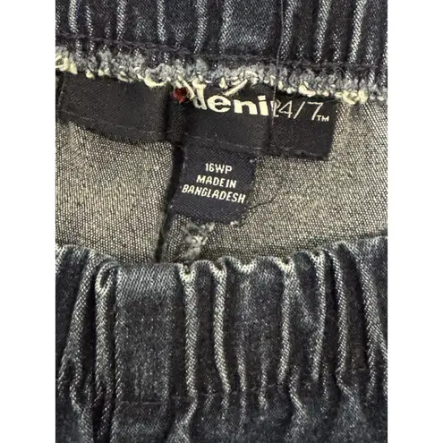 Denim 24/7 Dark Wash Elastic Waist Pull