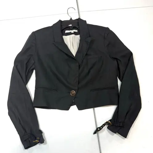 Veronica Beard Girard black cropped Jacket Small