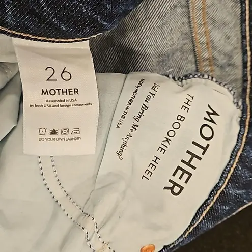 đź’•MOTHER SUPERIORđź’• The Bookie Heel Jeans ~ Did You Bring Me Anything? 26 NWOT Blue