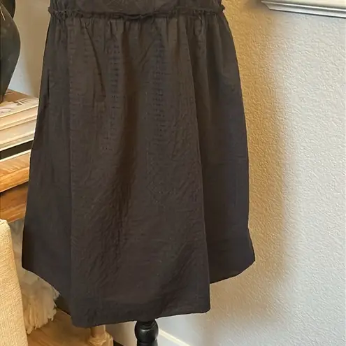 Abercrombie & Fitch Abercrombie Fitch Black Lace Crochet Skater Dress Size Small