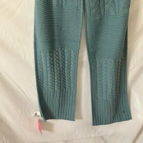 Kate Spade : Sky Blue Cable Knit Scarf