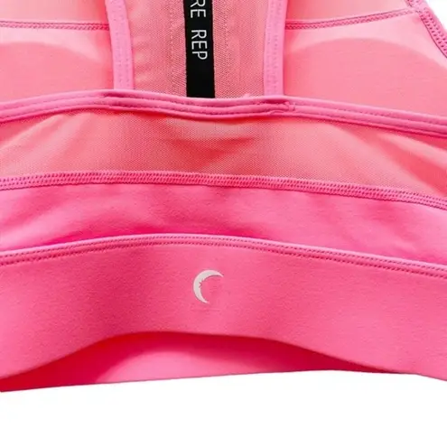 Zyia NWT Active Hot Coral Pink All Star Sports Bra One More Rep Size Small NEW
