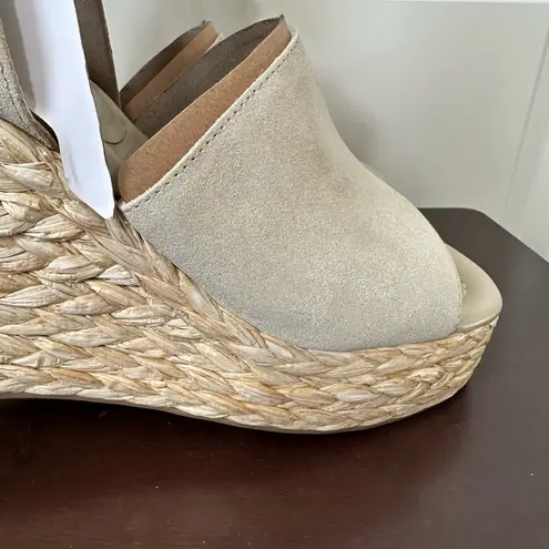 Marc Fisher  Nelly Espadrille Ankle Strap Wedge Sandal Size 9
