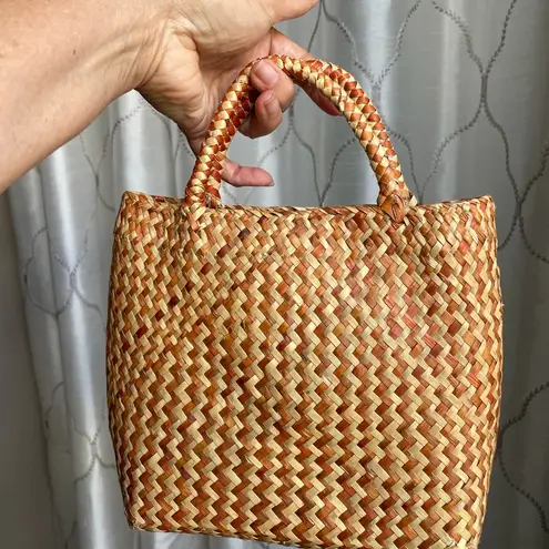 None Woven small Tan Handbag