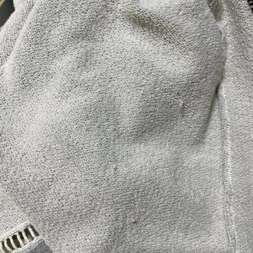 Michael Stars  Open Front Cardigan Sweater Oversized Oatmeal Grey Size XS Extra S