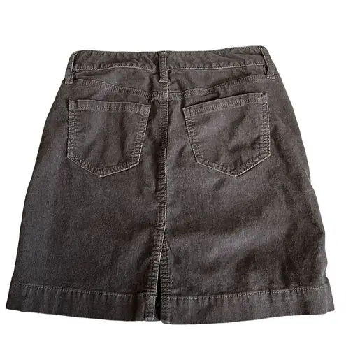 Old Navy  Skirt Womens Size 0 Petite Corduroy Mini Brown