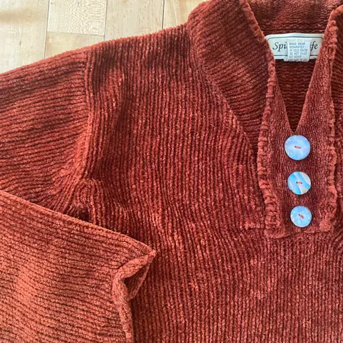 Mother of Pearl Orange Knit