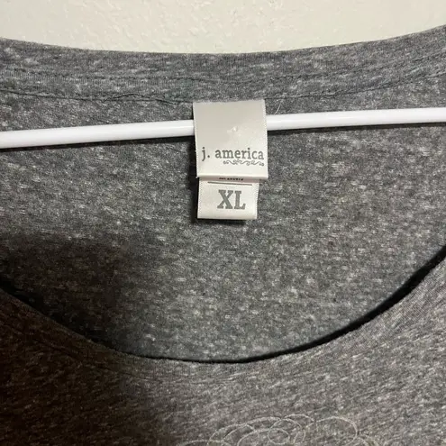 J. America  Charcoal Women's Tee