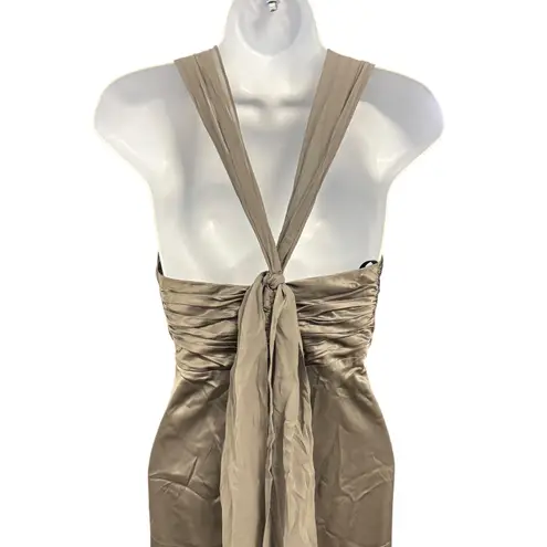 Donna Ricco New York Dress Size 8 Sleeveless Grey Formal Party Cocktail Career