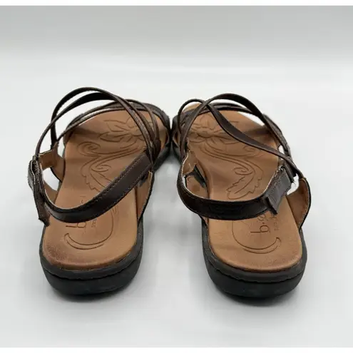 Women’s B.O.C. Sandals Altheda Sling back Strap Brown Comfort Sandals Shoes 10M Size 10