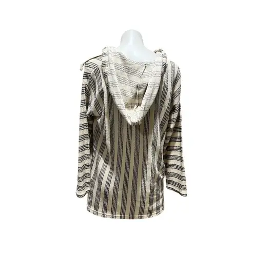 Billabong  Women's Striped Knit Hoodie Pullover Multicolor Size M